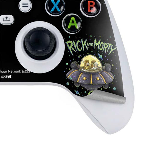 Adult Swim Rick and Morty Spaceship Xbox Series S Controller Skin